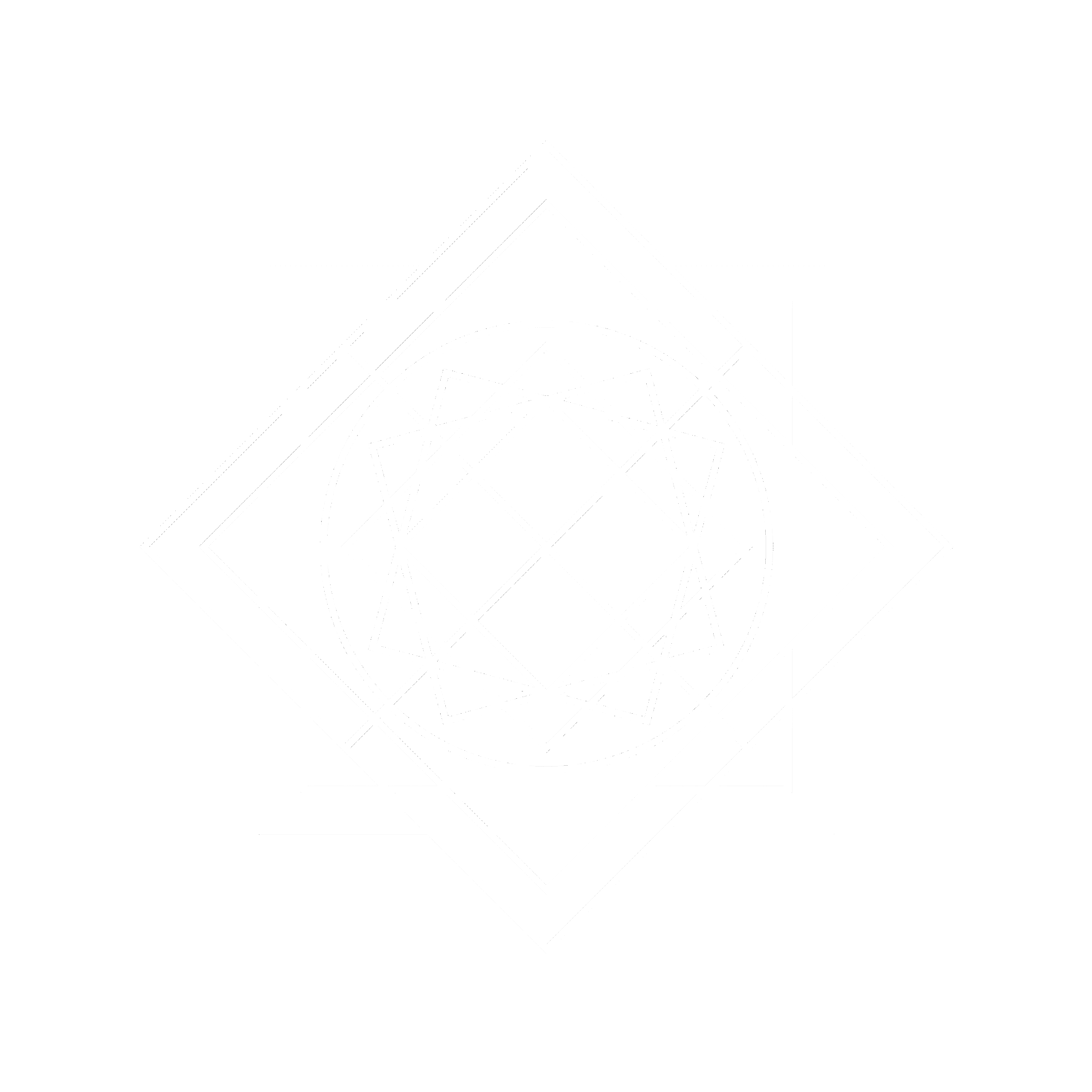 Heilige Geometrie Vektor-Grafik, Form 2, einfaches spirituelles Muster.